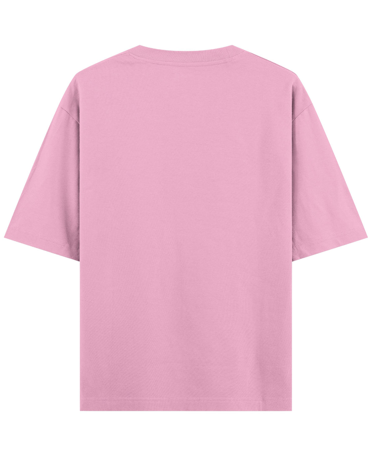 Baby Pink Oversized T-Shirt Back Design all