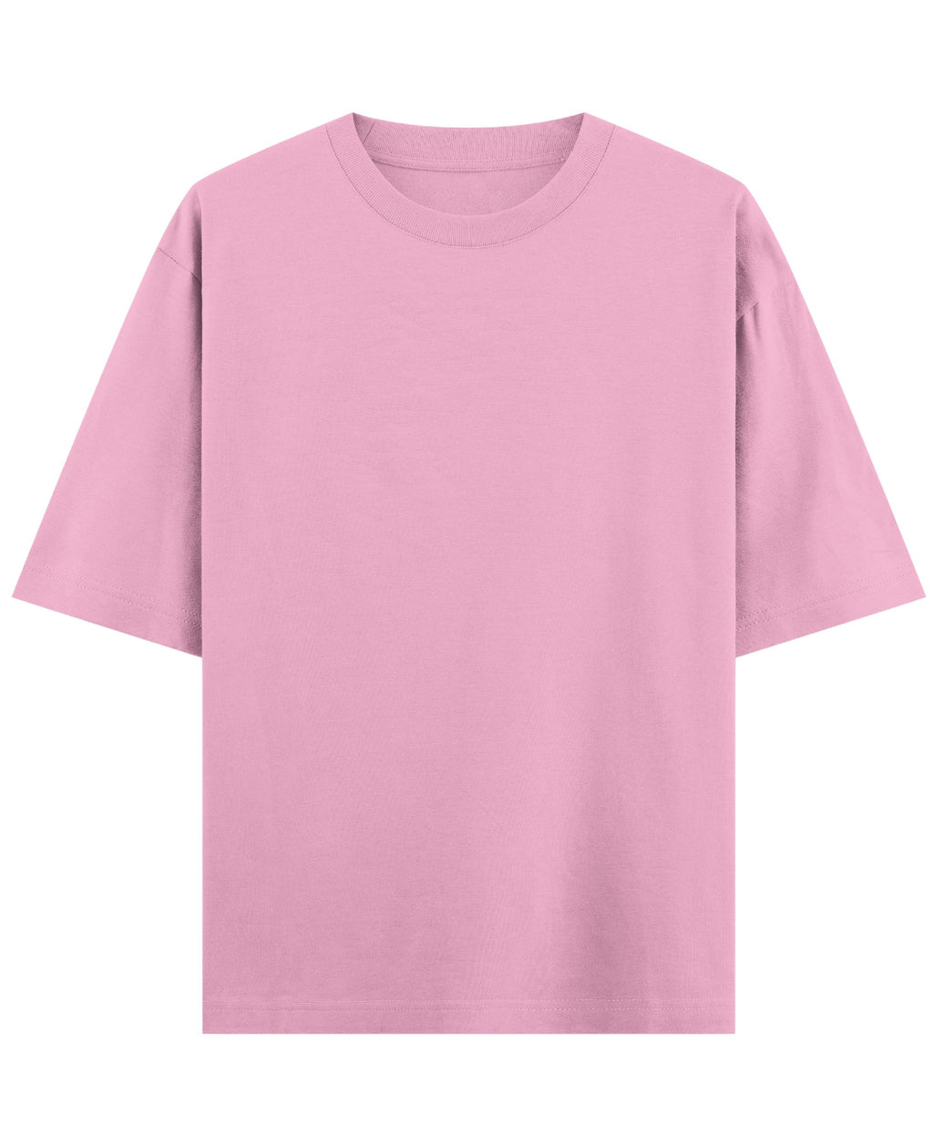 Baby Pink Oversized T-Shirt Front Design all