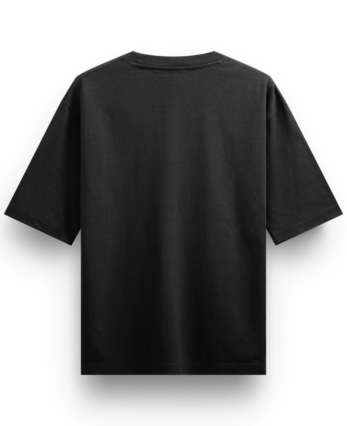 Black Oversized T-shirt Back Design all
