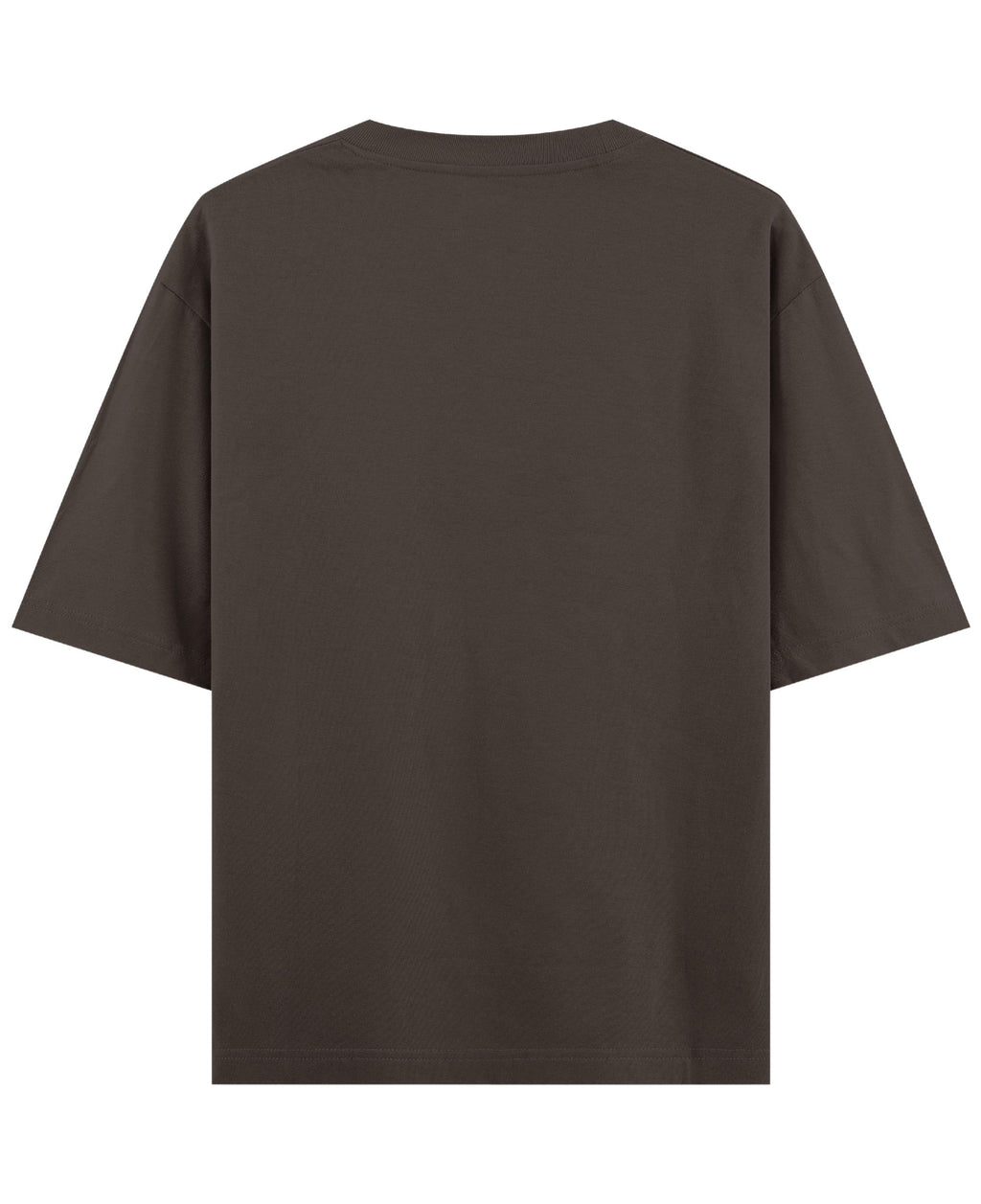 Coffee Oversized T-Shirt Back Design all