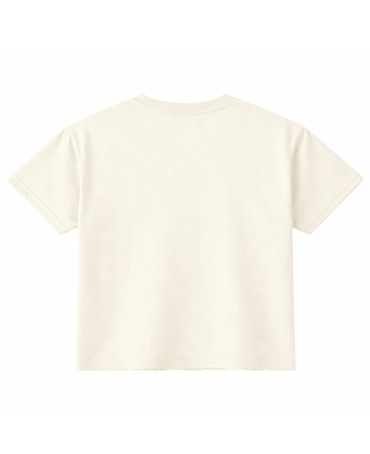 Off White Boxy Fit T-shirt Back Design all