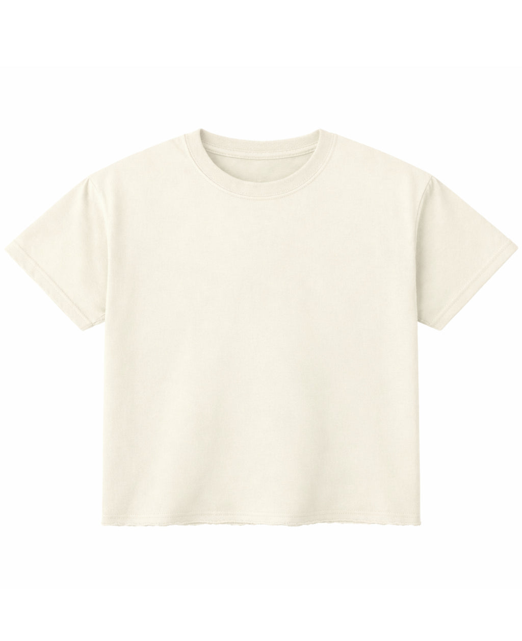 Off White Boxy Fit T-shirt Front Design all
